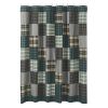 Pine Grove Patchwork Shower Curtain 72x72 *Free Shipping*