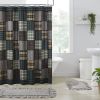 Pine Grove Patchwork Shower Curtain 72x72 *Free Shipping*