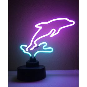 Dolphin Neon Sculpture