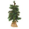Royal Oregon Pine 24 inch Holiday Christmas Tree With Burlap Base