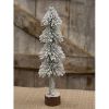 Heavy Snowy Pencil 20 inch Holiday Christmas Tree Decoration