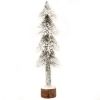 Heavy Snowy Pencil 20 inch Holiday Christmas Tree Decoration