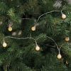 White Ball Berry LED String Christmas Lights