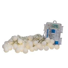 White Ball Berry LED String Christmas Lights