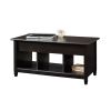 Black Wood Finish Lift-Top Coffee Table with Bottom Storage Space *Free Shipping*