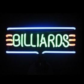 Billiards Stripe Neon Sculpture