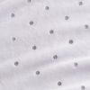 Metallic Polka Dot Fleece Blanket, Twin, White *Free Shipping*