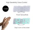 Loskii HC-26 3D Colorful LED Digital Clock Remote Control Temperature Alarm Clock *Free Shipping*