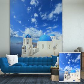 Mediterranean Print Painting Roller Shutter Window Blind & Wall DÃ©cor *Free Shipping*