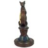Bastet's Egyptian Altar Timepiece