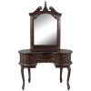 The Queen Anne Dressing Table and Mirror Set