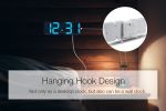 Loskii HC-26 3D Colorful LED Digital Clock Remote Control Temperature Alarm Clock *Free Shipping*