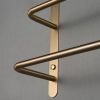 Three Staggered Bars Bathroom Towel Rack, Luxury Brushed Gold, 304 SS, 23.62 in. *Free Shipping*