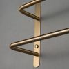 Three Staggered Bars Bathroom Towel Rack, Luxury Brushed Gold, 304 SS, 23.62 in. *Free Shipping*