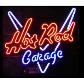Hot Rod Garage Neon Bar Sign