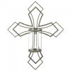 Contemporary Cross Candle Sconce