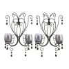 Beaded Candle Wall Sconce Pair *Free Shipping on orders over $70*