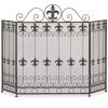 Fleur de Lis Fireplace Screen *Free Shipping*