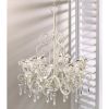 Distressed Ivory Six-Candle Chandelier *Free Shipping on orders over $70*