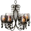 Beaded Candle Chandelier *Free Shipping on orders over $70*