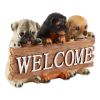 Cute Puppies Welcome Plaque *Free Shipping on orders over $70*