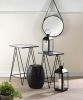 Lacy Black Metal Stool or Plant Stand *Free Shipping on orders over $70*