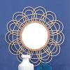 Rattan Loop Mirror *Free Shipping*