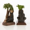 Monkey and Palm Tree Bookends *Free Shipping on orders over $70*