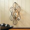Abstract Iron Triple Candle Wall Sconce *Free Shipping on orders over $70*