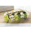 Daisy Faux Floral Candle Holder Centerpiece *Free Shipping on orders over $70*