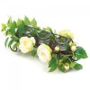 White Faux Floral Candle Holder Centerpiece *Free Shipping on orders over $70*