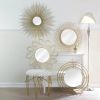 32-inch Golden Sunburst Wall Mirror *Free Shipping*