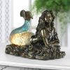 Unique Bronze-Look Mermaid Table Lamp *Free Shipping*