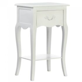 Romantic Country White Night Stand or Accent Table *Free Shipping*