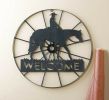 Cowboy Wagon Wheel Welcome Sign *Free Shipping on orders over $70*