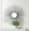 33-inch Silver Sunburst Wall Mirror *Free Shipping*