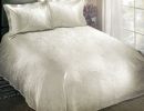 Oslo Egyptian Cotton Jacquard Premium Matelasse Bedspread, Full, White *Free Shipping*