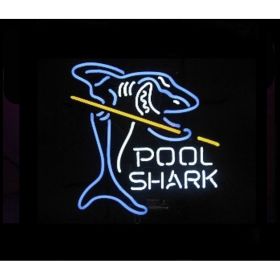 Pool Shark Neon Bar Sign 2