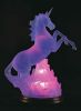 Color Changing Frosted Unicorn Figurine