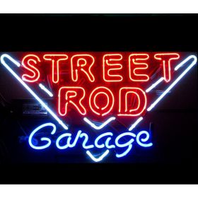 Street Rod Garage Neon Bar Sign
