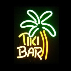 Tiki Palm Neon Sculpture