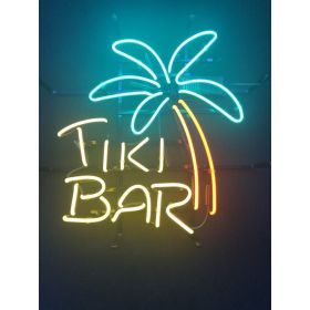Tiki Bar Palm Neon Bar Sign