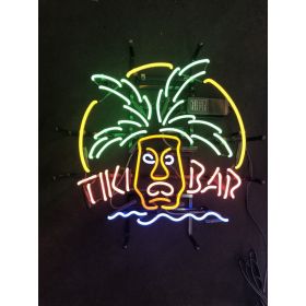 Tiki Bar Man Neon Bar Sign
