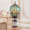 Le Flesselles Hot Air Balloon Illuminated Stained Glass Statue