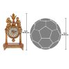Arch of Aion God of Time Pendulum Mantel Clock