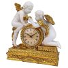 Chateau Carbonne Cherub Mantel Clock