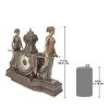 Versailles Maidens Sculptural Mantel Clock
