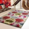 *Click on pic. for Add'l Sizes* Amarsi Geometric Non-Slip Indoor Washable Area Rug *Free Shipping on orders over $46*