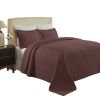 *Click on pic. for Add'l Colors* Cascade Cotton Jacquard Matelasse 3-Piece Bedspread Set, King *Free Shipping*