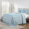 *Click on pic. for Add'l Colors* Jacquard-Weave Textured Medallion Oversized Bedspread Set, King *Free Shipping*